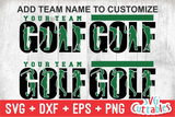 Golf Template 009 | SVG Cut File