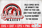 Lacrosse Template 009 | SVG Cut File