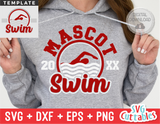 Swim Template 009 | SVG Cut File