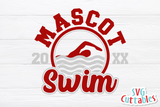 Swim Template 009 | SVG Cut File