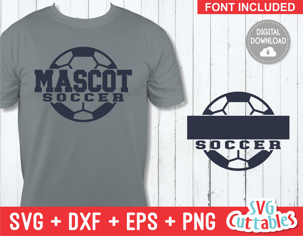 Soccer Template 009 | SVG Cut File