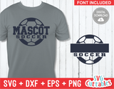 Soccer Template 009 | SVG Cut File