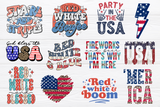 4th of July PNG Sublimation Bundle