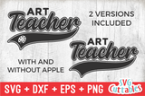 Art Teacher | Teacher SVG Cut File