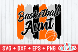 Basketball Aunt | SVG Cut File