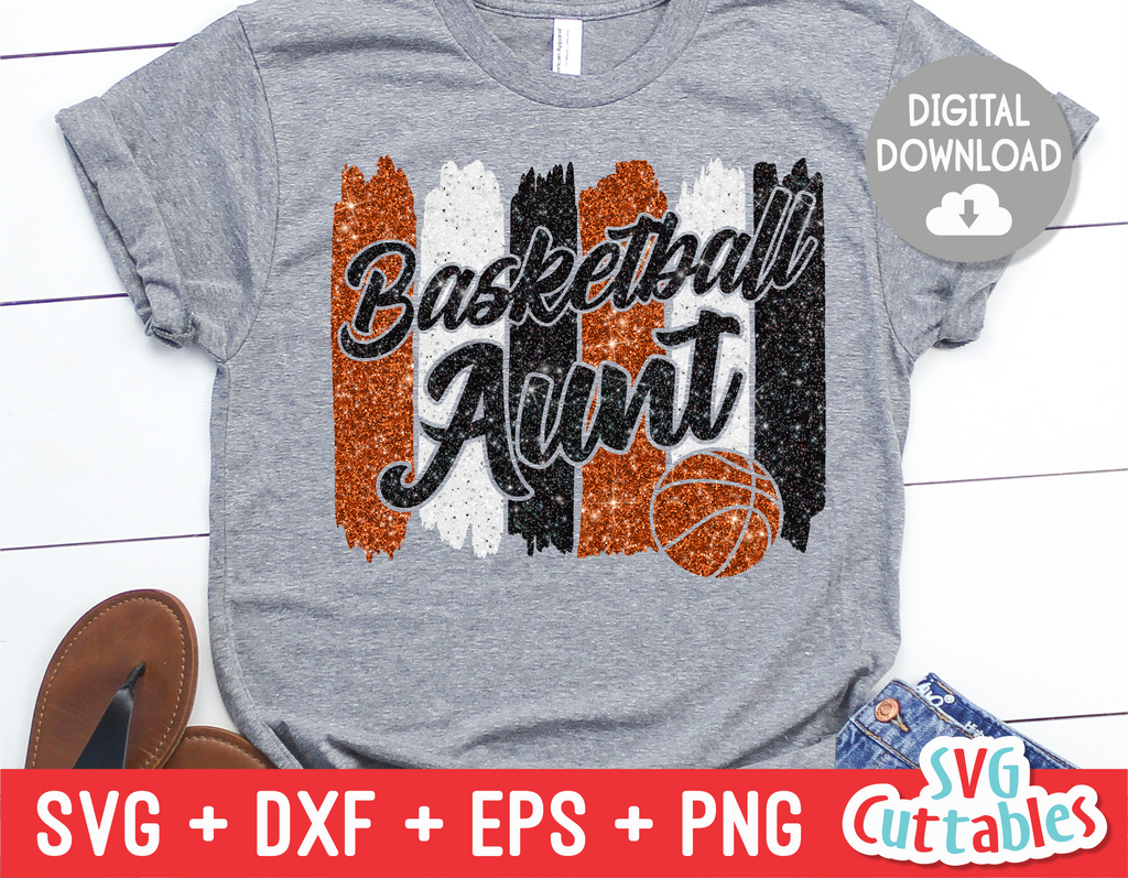 Basketball Aunt | SVG Cut File