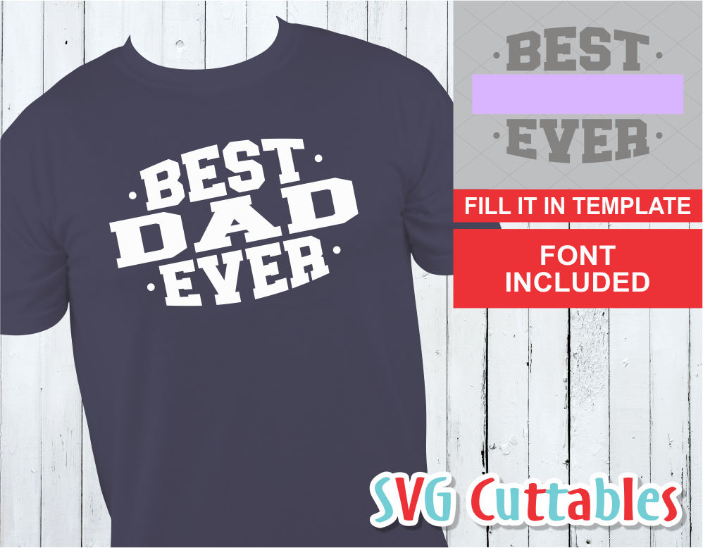 Best Ever svg template