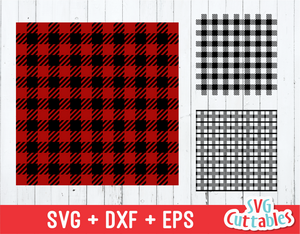 Buffalo plaid pattern svg, plaid svg cut file