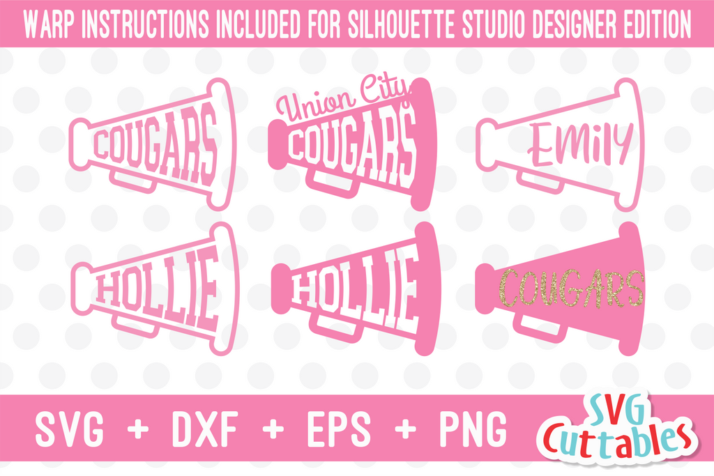 cheer-cones-cheer-megaphones-with-warp-template-svgcuttablefiles for Free Printable Cheer Megaphone Template Cheer Cones Cheer Megaphones with Warp Template | svgcuttablefiles for Free Printable Cheer Megaphone Template