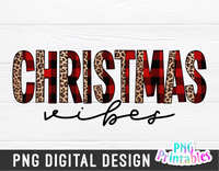 Christmas Vibes | Sublimation PNG