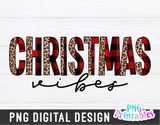 Christmas Vibes | Sublimation PNG