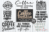 Coffee SVG Bundle