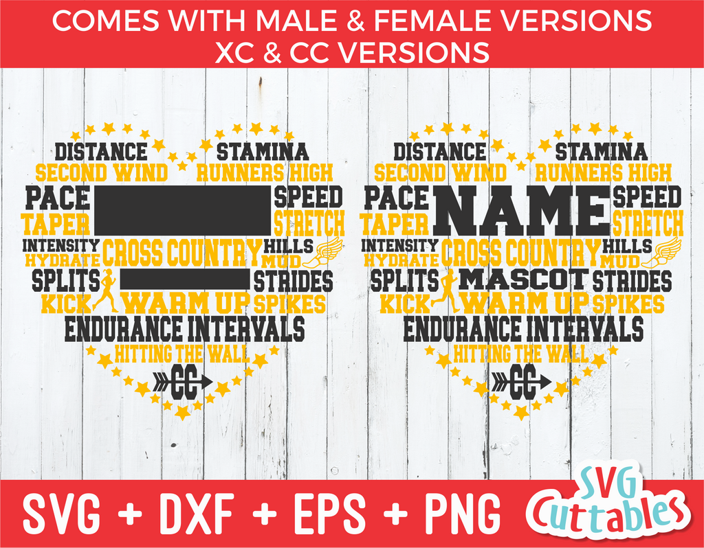 Cross Country Subway Art Heart