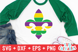 Fleur de lis  | Mardi Gras SVG Cut File