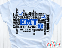 EMT Word Art | SVG Cut File