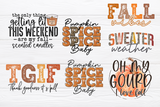 Fall PNG Sublimation Bundle