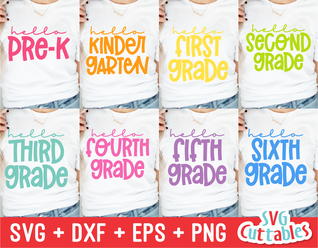 Hello Grades | Teacher SVG Cut Files