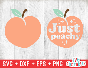 Peach svg | Just Peachy svg