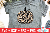 Leopard Print Pumpkins  | Fall Cut File