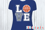 Sports Balls SVG  Love / Mom