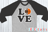 Sports Balls SVG  Love / Mom
