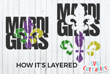 Mardi Gras SVG Cut File