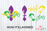 Mardi Gras SVG Cut File
