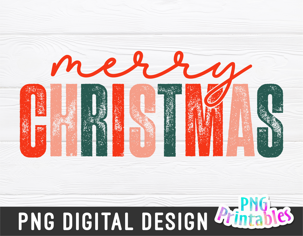 Merry Christmas | Sublimation PNG