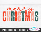 Merry Christmas | Sublimation PNG
