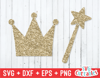 Princess Crown and Wand