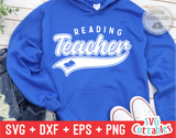 Reading Teacher | Teacher SVG Cut File