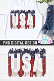 USA  | Fourth of July | PNG Sublimation File