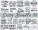Sassy Bundle 1 | SVG Cut File