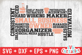 Small Business Owner Word Art | Small Business SVG