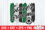 Soccer Grandma svg - Soccer Cut File