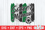 Soccer Memaw svg - Soccer Cut File