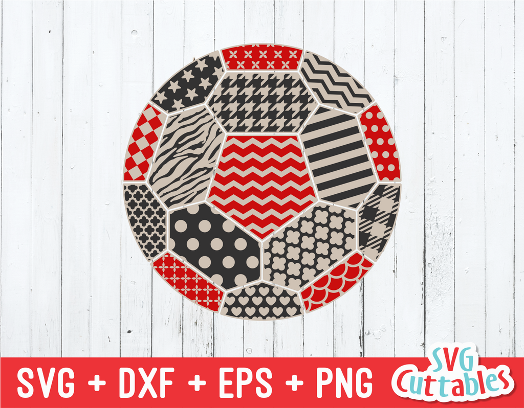 Patterned Soccer Ball