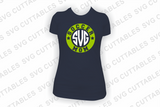 Soccer Mom Circle Monogram Frame