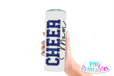 Glitter PNG Alphabet | Blue and Silver