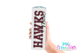 Glitter PNG Alphabet | Maroon and Silver