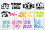 Teacher Shirt Bundle | SVG Cut Files