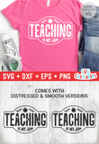 Teaching Is My Jam | Teacher SVG Cut File