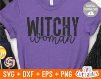Witchy Woman  | Halloween SVG Cut File