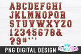 Sequin Sport Alphabet png Red and lime green