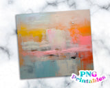 Minimalist Abstract Painting 20 oz Skinny Tumbler png Design
