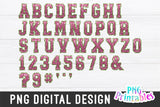 Sequin Sport Alphabet png Pink and lime green