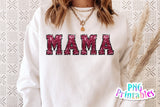 Sequin Sport Alphabet Maroon and Black | Sublimation PNG