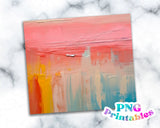 Minimalist Abstract Painting 20 oz Skinny Tumbler png Design