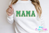 Chenille Alphabet png - Green Alphabet