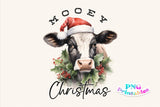 Mooey Christmas | Sublimation PNG